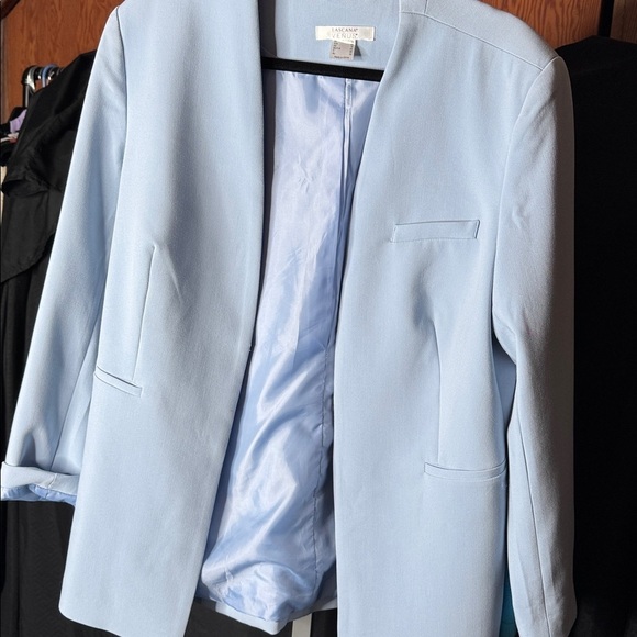 Lascana for Venus Light Blue Open-Front Blazer – Size 12 - Picture 2 of 6